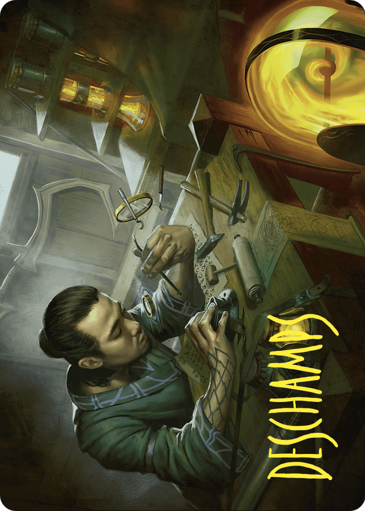 Renowned Weaponsmith // Renowned Weaponsmith (ACMM-010) - Commander Masters Art Series (Borderless) Foil