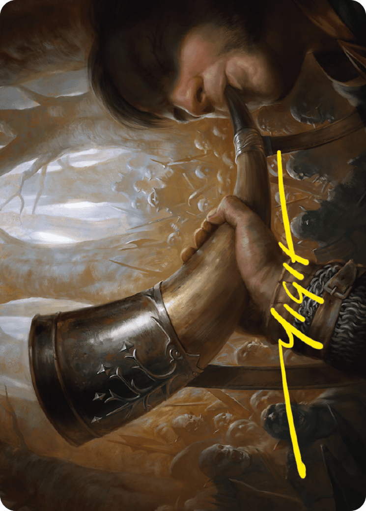Horn of Gondor // Horn of Gondor (ALTR-029) - Tales of Middle-earth Art Series (Borderless)