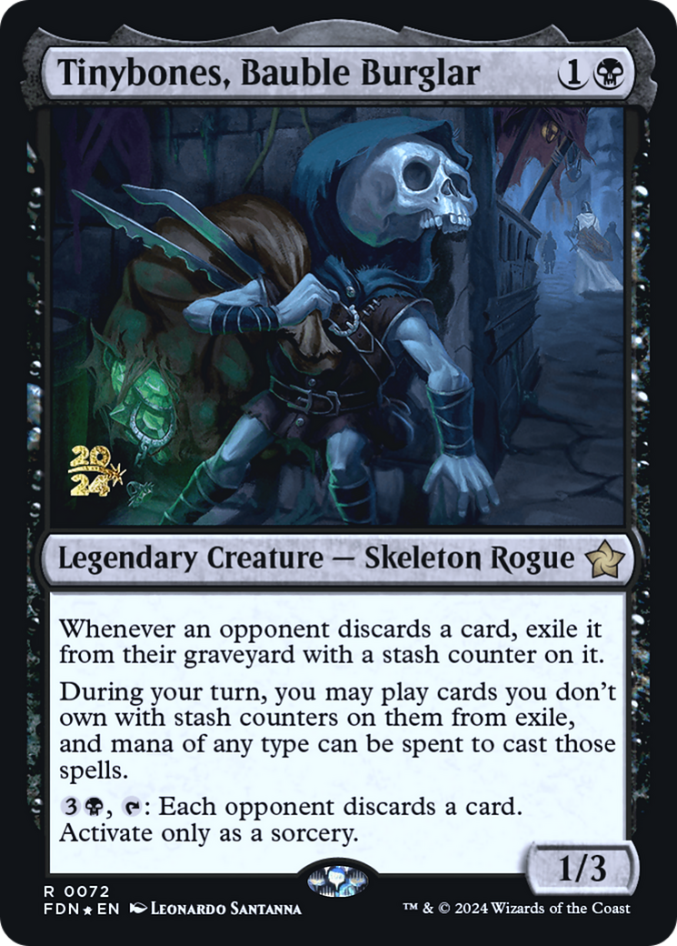Tinybones, Bauble Burglar (-072) - Prerelease Cards Foil
