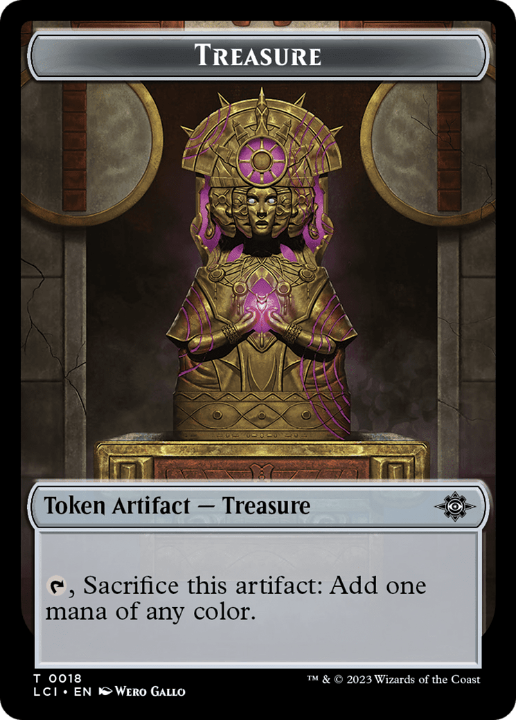 Treasure (TLCI-018) - The Lost Caverns of Ixalan Tokens Foil