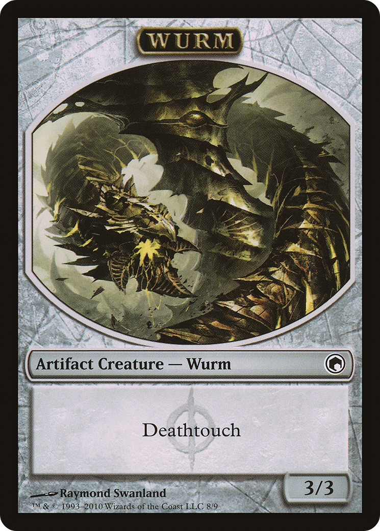 Wurm (TSOM-008) - Scars of Mirrodin Tokens
