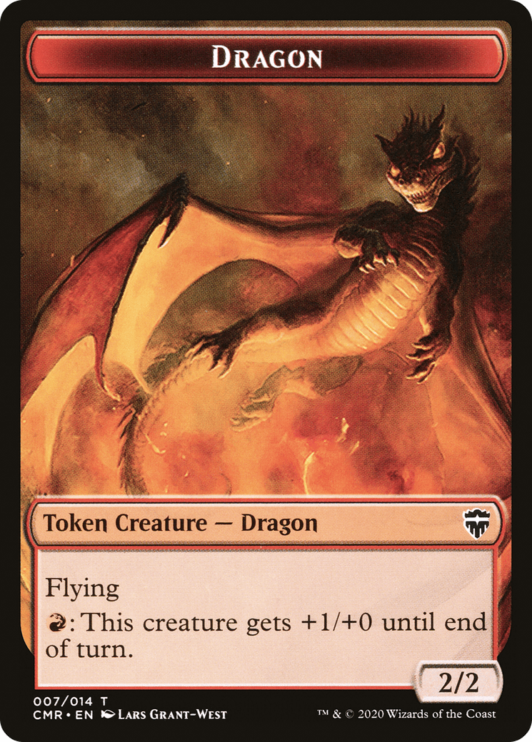 Dragon (TCMR-007) - Commander Legends Tokens Foil