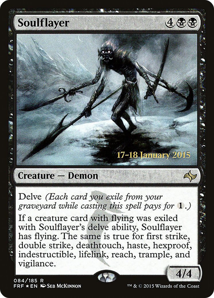 Soulflayer (PFRF-84S) - Fate Reforged Promos Foil