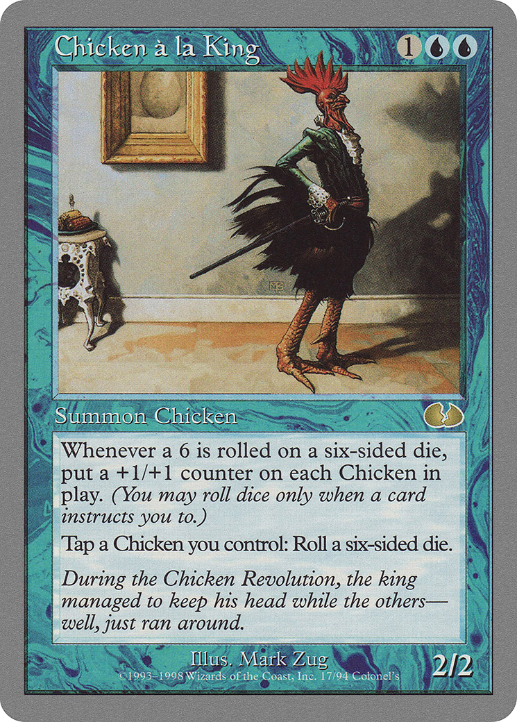 Chicken à la King (UGL-017) - Unglued
