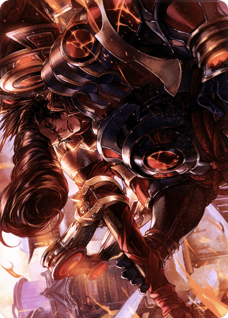 Upriser Renegade // Upriser Renegade (ANEO-065) - Neon Dynasty Art Series (Borderless)