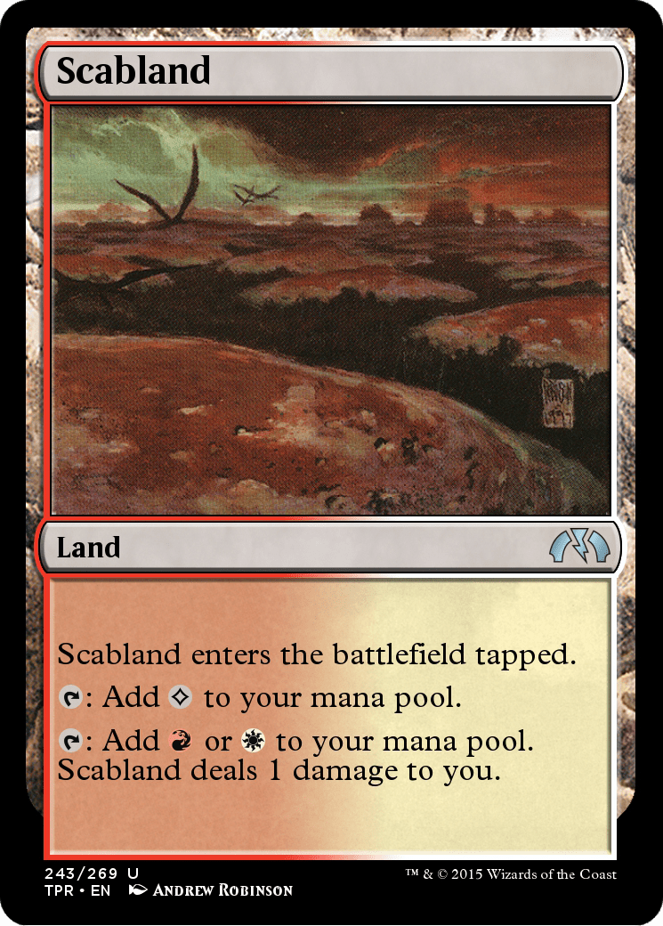 Scabland (TPR-243) - Tempest Remastered Foil