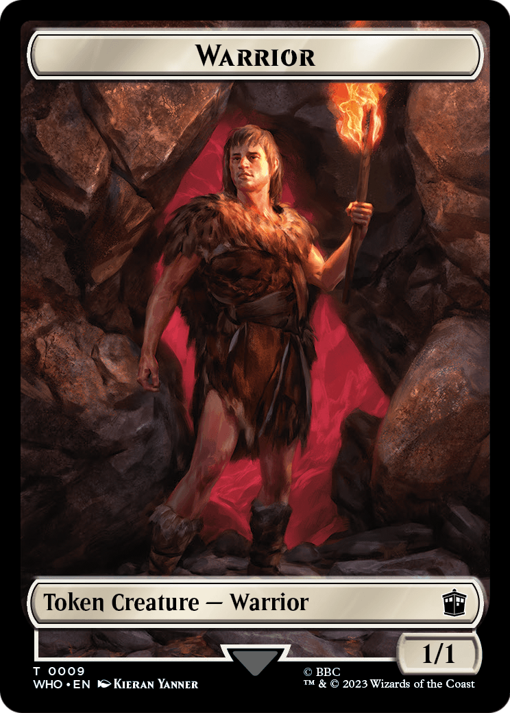 Warrior (TWHO-009) - Doctor Who Tokens