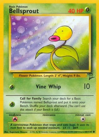 Bellsprout 066/130 - Base Set 2