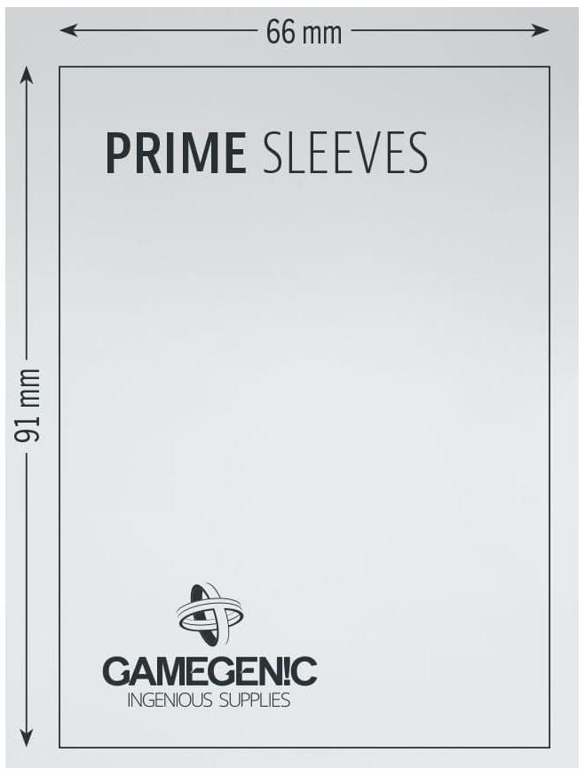 Gamegenic | Matte Prime Card Sleeves | Lime (66 x 91mm) - 100ct