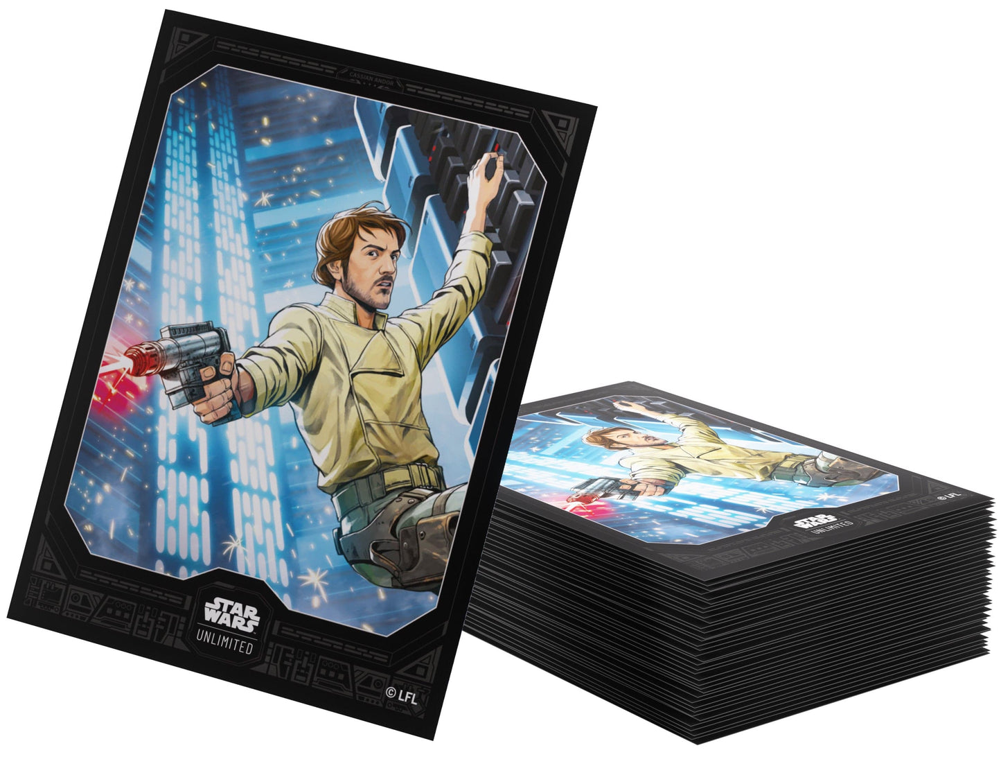 Star Wars: Unlimited | Premium Art Sleeves - Cassian Andor