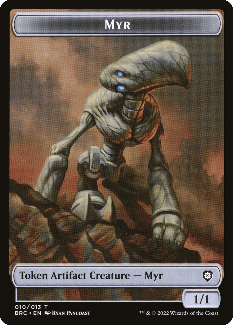 Myr (TBRC-010) - The Brothers' War Commander Tokens Foil