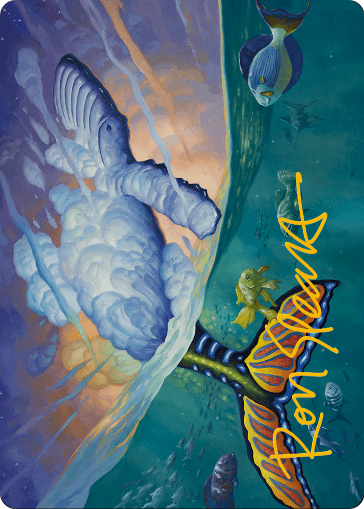 Dreamtide Whale // Dreamtide Whale (AMH3-002) - Modern Horizons 3 Art Series (Borderless)