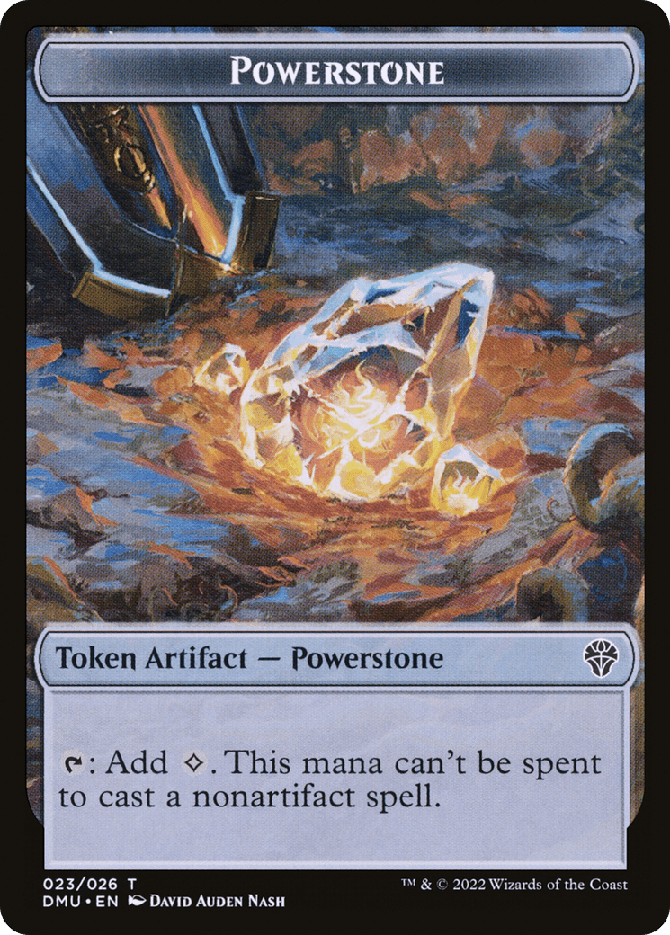 Powerstone (TDMU-023) - Dominaria United Tokens Foil