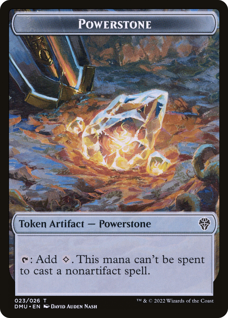 Powerstone (TDMU-023) - Dominaria United Tokens Foil
