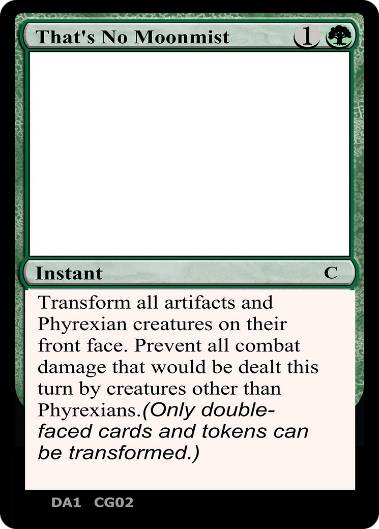 That's No Moonmist (DA1-CG02B) - Unknown Event