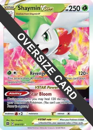 Shaymin VSTAR 14/172 - Jumbo Cards Holofoil