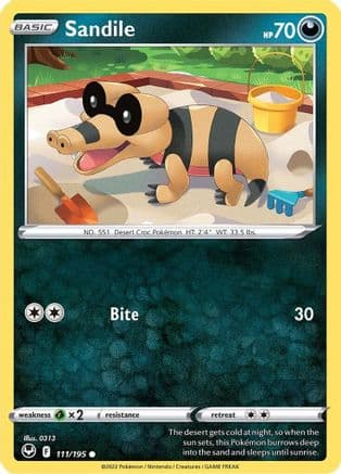 Sandile 111/195 - SWSH12 Silver Tempest