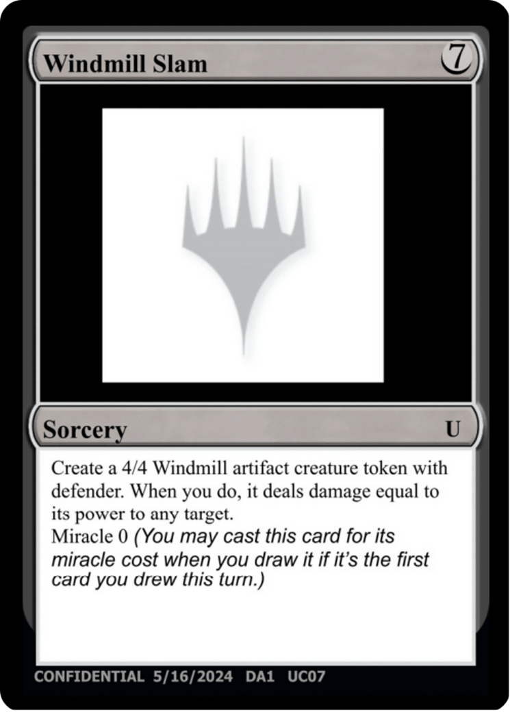 Windmill Slam (DA1-UC07) - Unknown Event