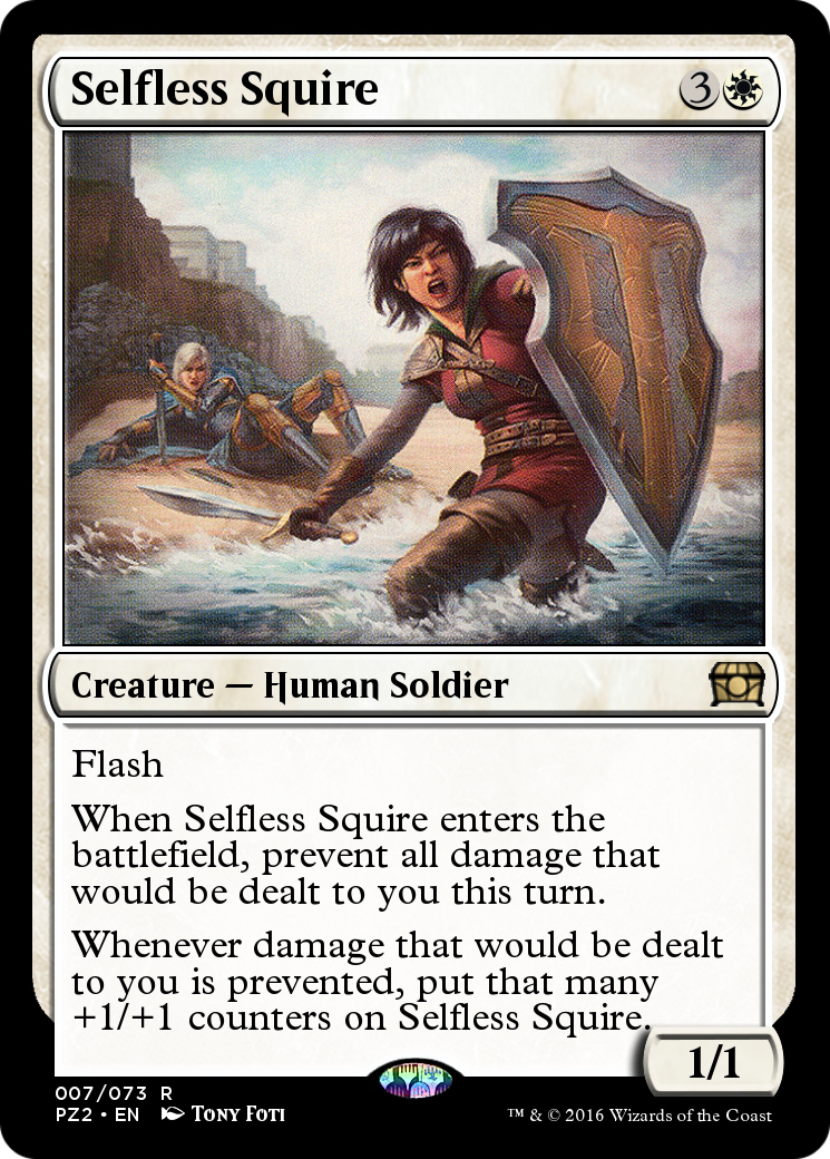 Selfless Squire (PZ2-007) - Treasure Chest