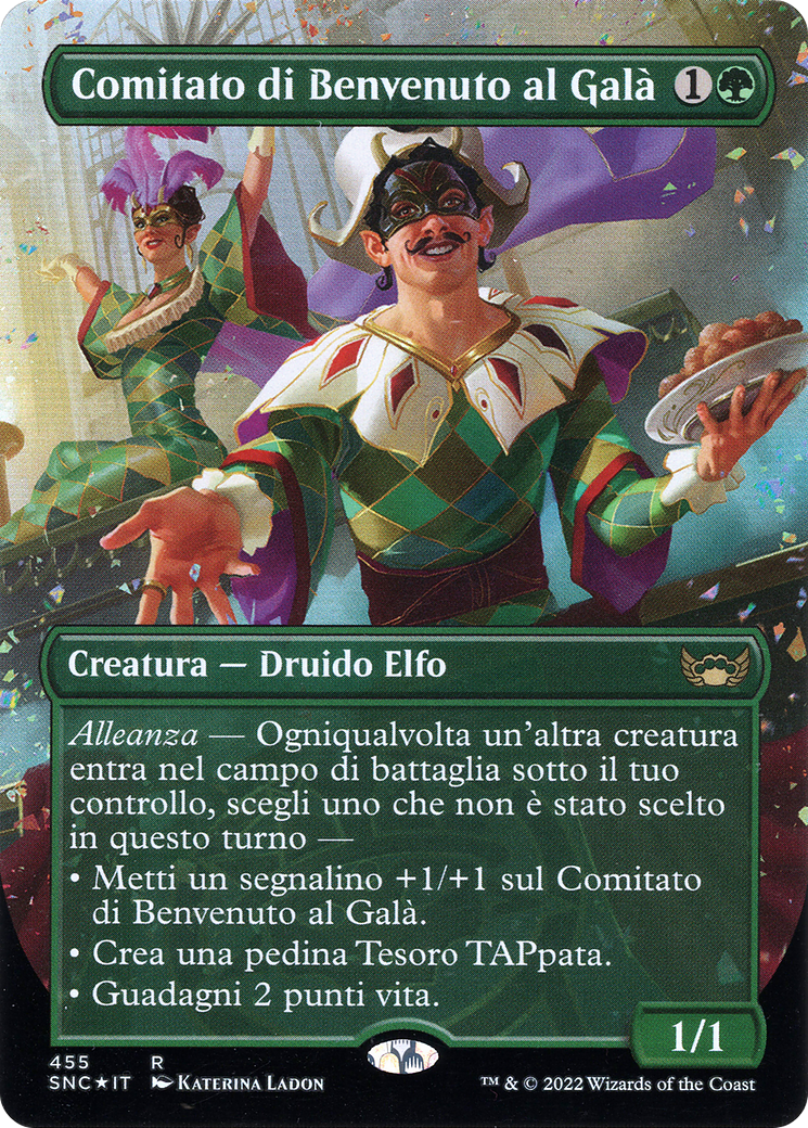 Gala Greeters (SNC-455) - Streets of New Capenna (Borderless) Foil
