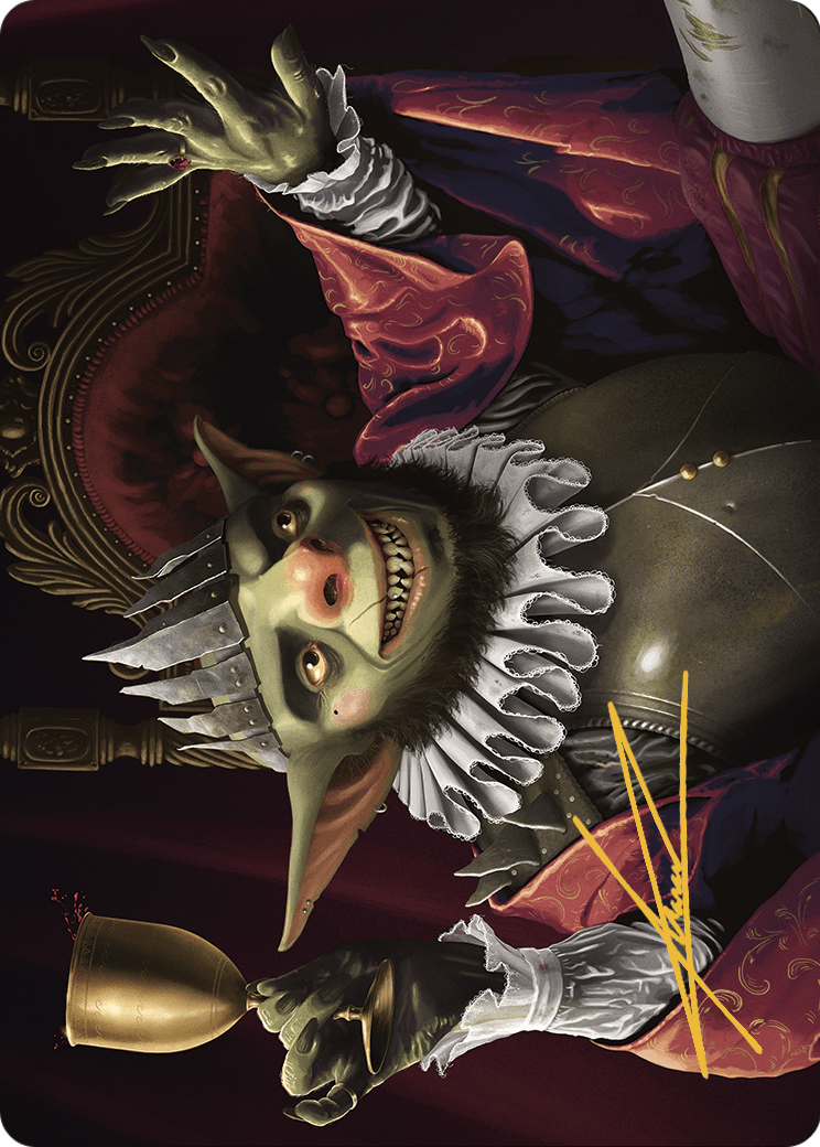 Krenko, Baron of Tin Street // Krenko, Baron of Tin Street (AMKM-040) - Murders at Karlov Manor Art Series (Borderless) Foil