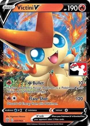 Victini V 021/163 Prize Pack Series Cards - Ultra Rare