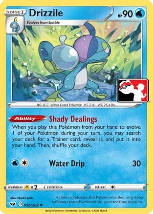 Drizzile 056- Prize Pack Series Cards Holofoil