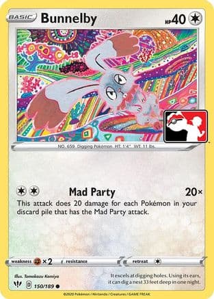 Bunnelby 150- Prize Pack Series Cards