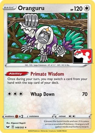 Oranguru 148- Prize Pack Series Cards