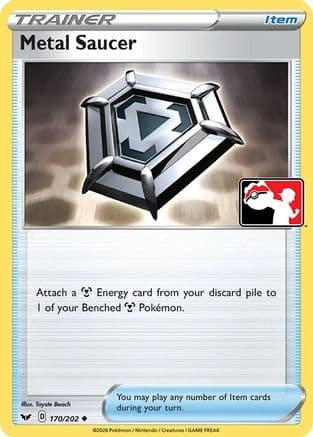 Metal Saucer 170- Prize Pack Series Cards