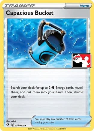 Capacious Bucket 156- Prize Pack Series Cards Holofoil