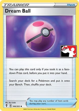 Dream Ball 146- Prize Pack Series Cards