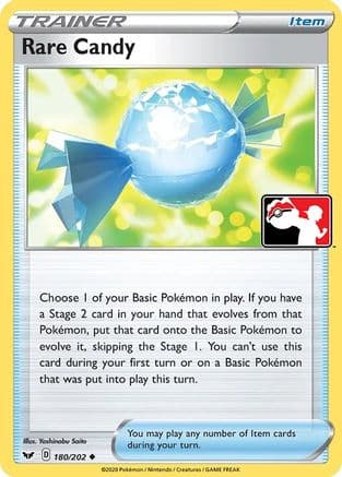 Rare Candy 180/202 - Prize Pack Series Cards