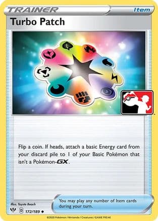 Turbo Patch Prize Pack Series Cards - Uncommon