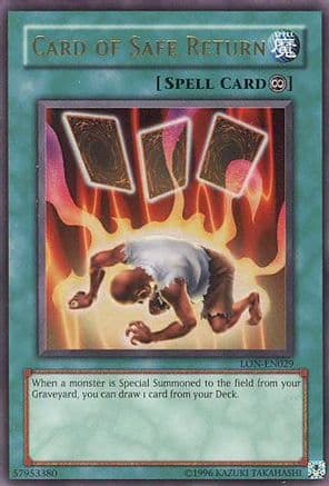 Card of Safe Return (LON-EN029) - Labyrinth of Nightmare (Worldwide English)