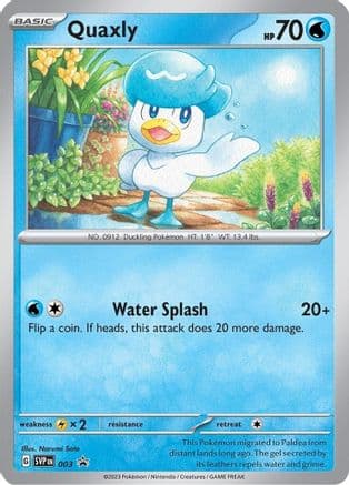 Quaxly 003- SV Scarlet & Violet Promo Cards Holofoil