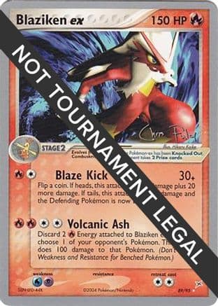 Blaziken ex 2004 (Chris Fulop) 089- World Championship Decks