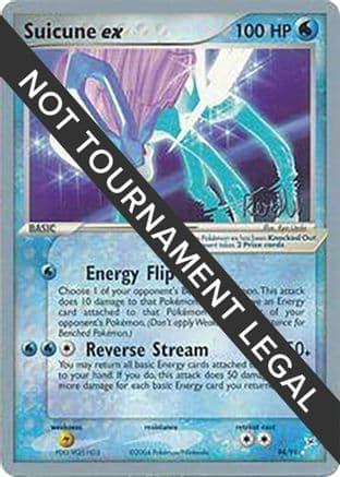 Suicune ex 2004 (Reed Weichler) 094- World Championship Decks