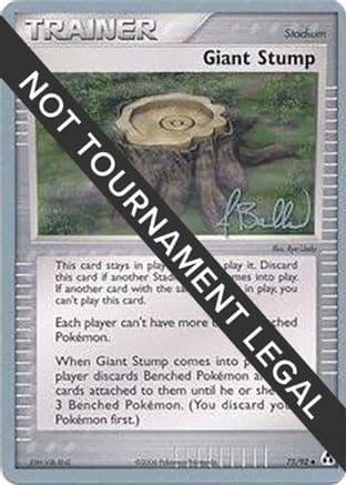 Giant Stump 2006 (Jimmy Ballard) 075- World Championship Decks