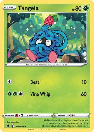 Tangela 004/159 - SWSH Crown Zenith