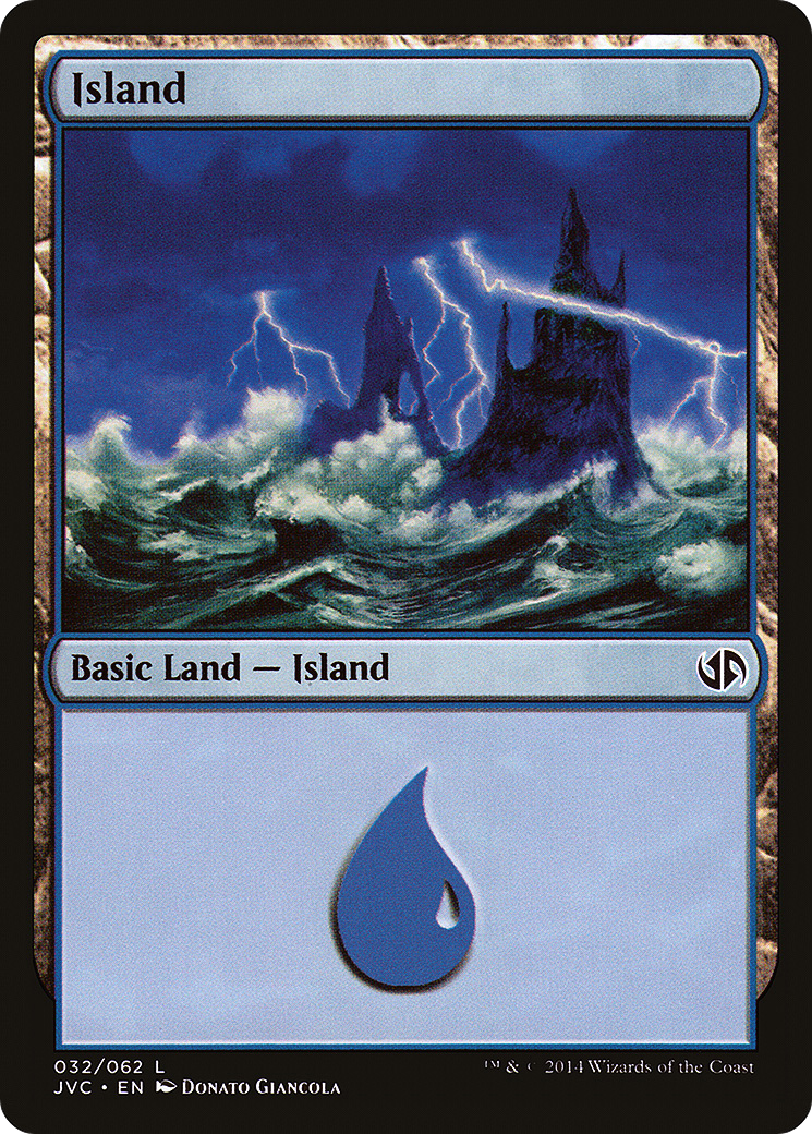 Island (JVC-032) - Duel Decks Anthology: Jace vs. Chandra