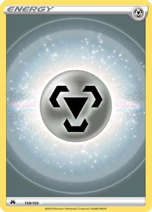 Metal Energy (Texture Full Art) 159 - Holofoil Crown Zenith - Ultra Rare