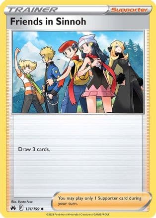 Friends in Sinnoh 131/159 - SWSH Crown Zenith Reverse Holofoil