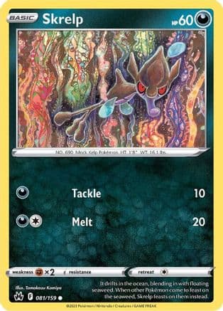 Skrelp 081/159 - SWSH Crown Zenith