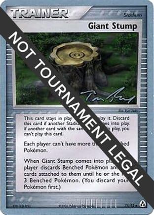 Giant Stump - 2007 (Tom Roos) 075 World Championship Decks - Uncommon