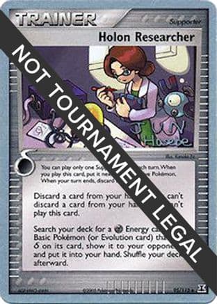 Holon Researcher 2007 (Jun Hasebe) 095- World Championship Decks