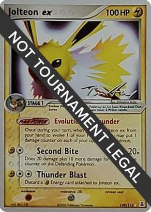 Jolteon ex 2007 (Tom Roos) 109- World Championship Decks