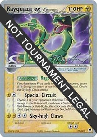 Rayquaza ex (Delta Species) 2007 (Tom Roos) 097- World Championship Decks