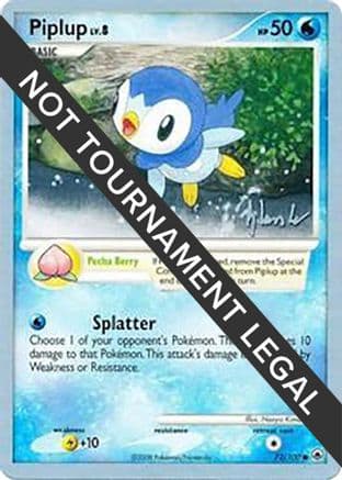 Piplup 2008 (Dylan Lefavour) 072- World Championship Decks