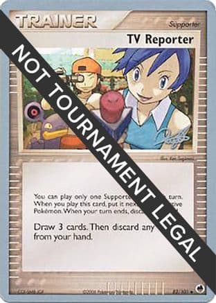 TV Reporter - 2008 (Paul Atanassov) 082 World Championship Decks - Uncommon